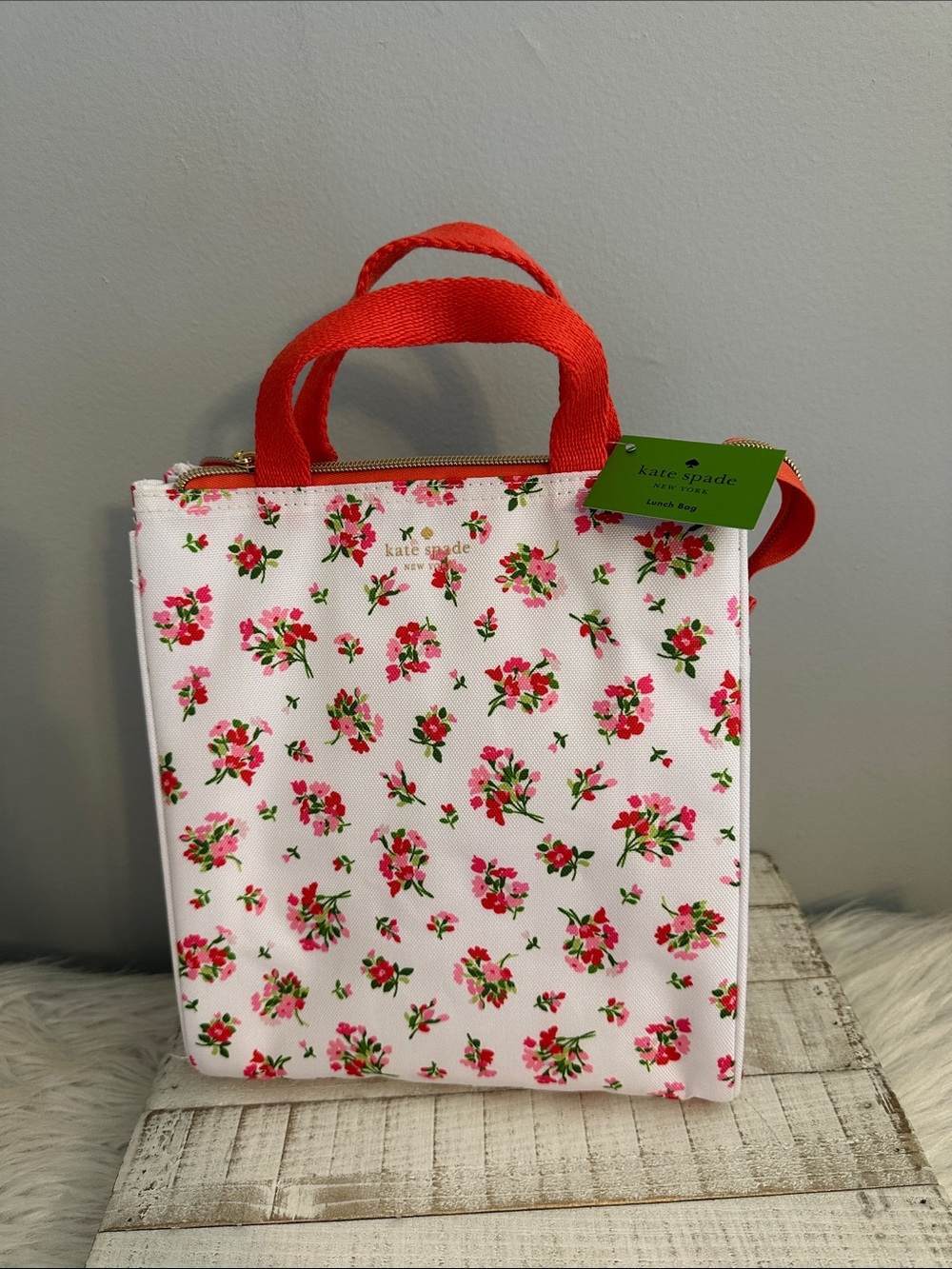 Nwt Kate spade floral lunch bag